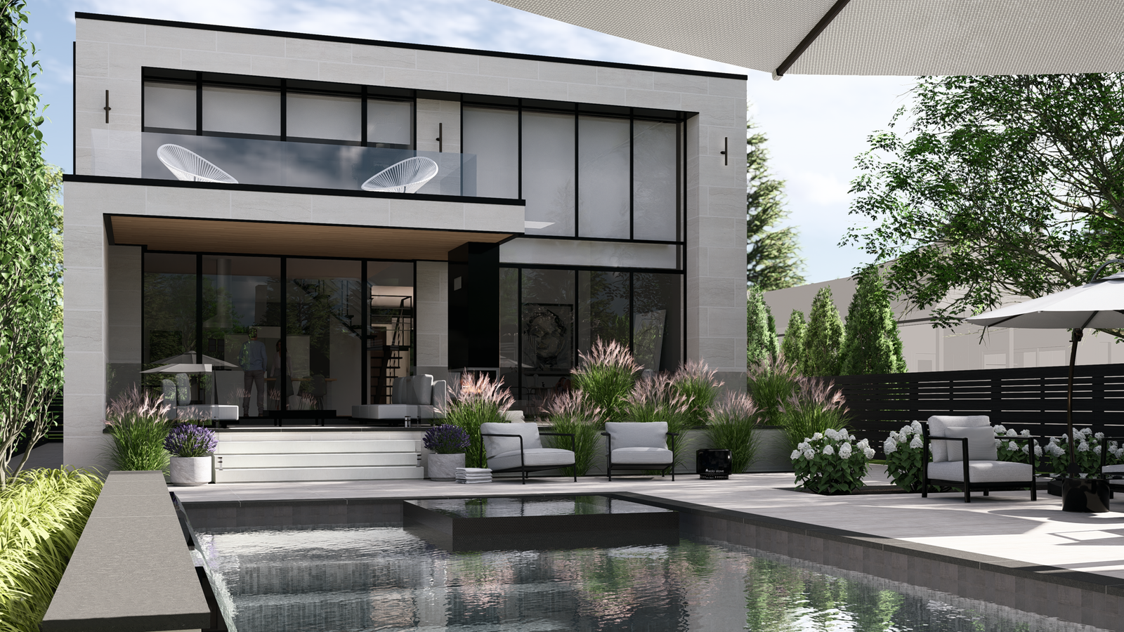 Pool enclosure permit documentation for Milton property